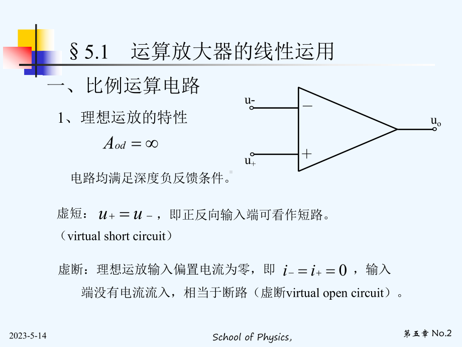 现代电子线路05集成运算的运用课件.ppt_第2页