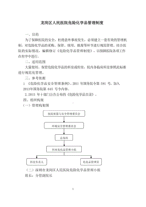 医院危险化学品管理制度.docx