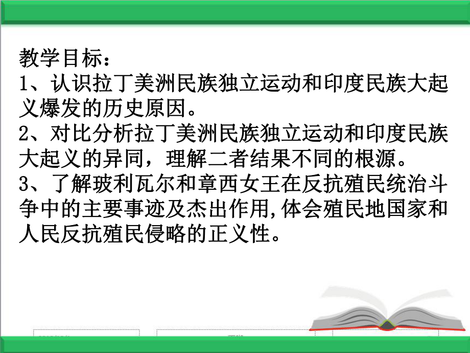 部编人教版初中历史九年级下册课件：第01课殖民地人民的反抗斗争.pptx_第3页