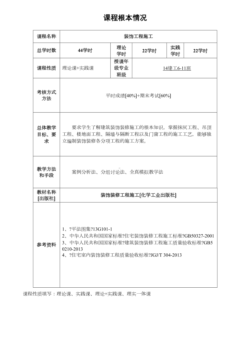 《建筑装饰施工技术》教案-(DOC 29页).doc_第2页