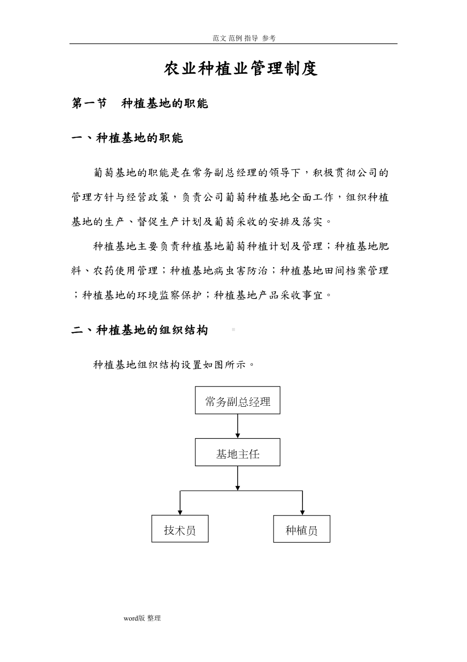 农业种植业管理制度汇编(DOC 7页).doc_第1页