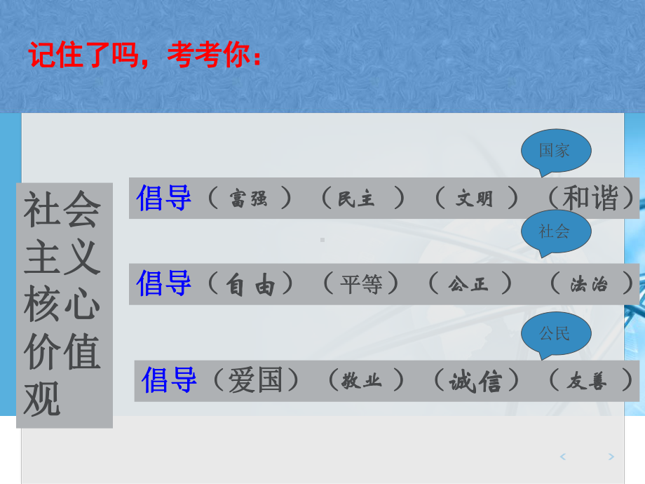 社会主义核心价值观-主题班会公开课课件.ppt_第3页