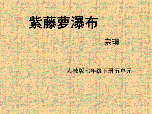 部编优质课一等奖初中语文七年级下册《紫藤萝瀑布》课件.ppt