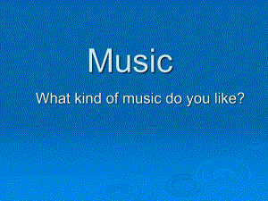 Music, 西方音乐简介.ppt