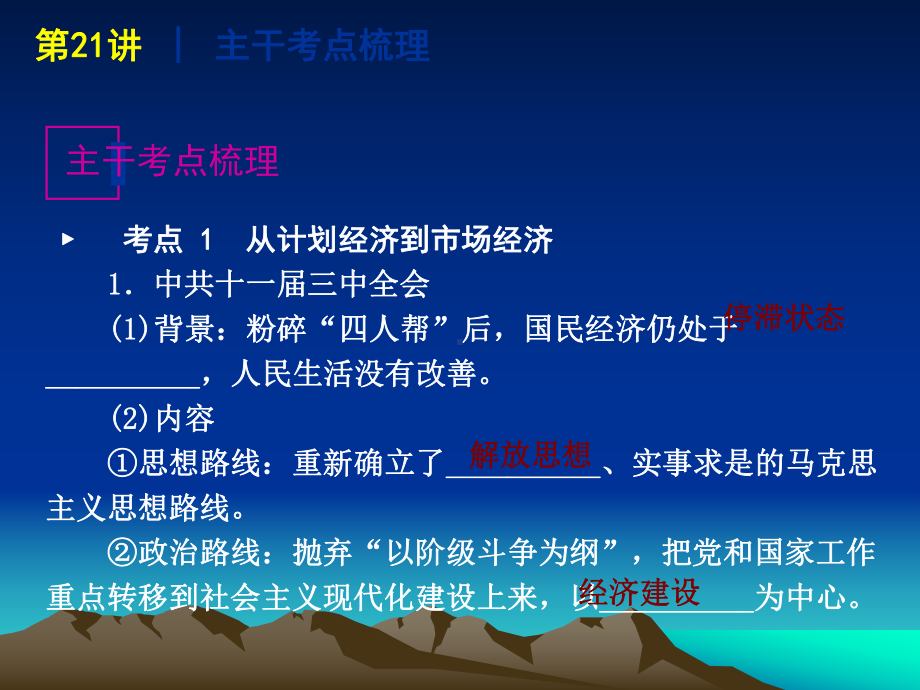 第21讲新时期经济体制改革与对外开放格局的初步形成课件.ppt_第3页