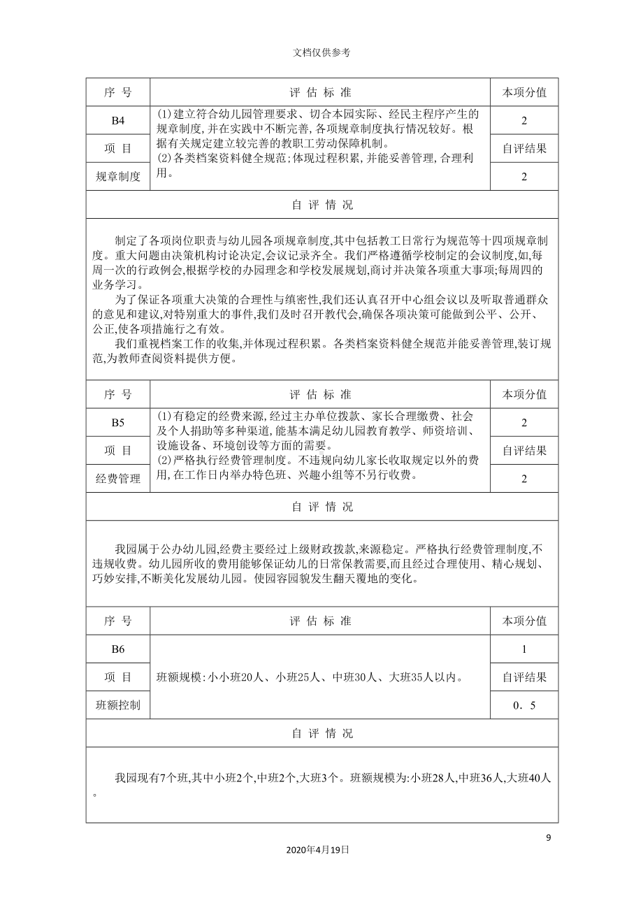 地区幼儿园项目管理自评表填写内容(DOC 14页).doc_第3页