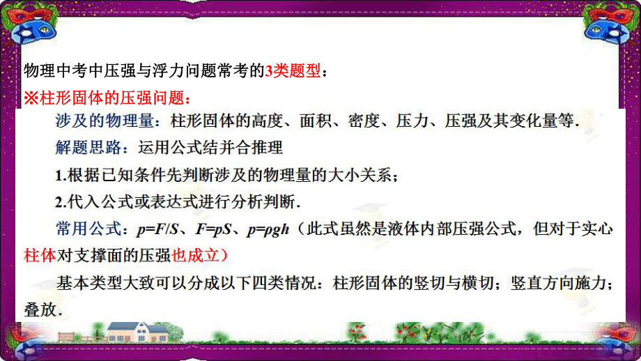 物理综合计算题-压强与浮力相关计算-专题解课件.ppt_第3页