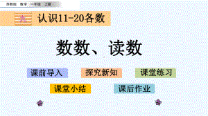 苏教版一年级数学上册第九单元认识11-20各数单元课件.pptx