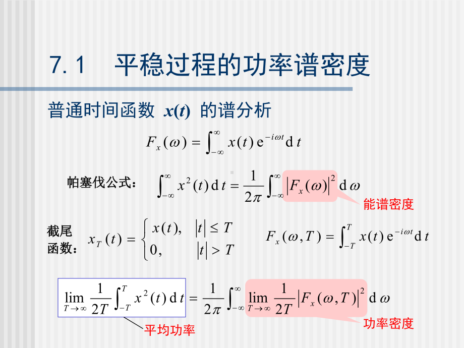 第7章平稳过程的谱分析课件.ppt_第3页