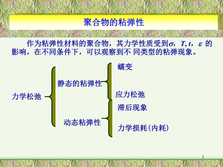 第7章-聚合物的粘弹性课件.ppt_第3页