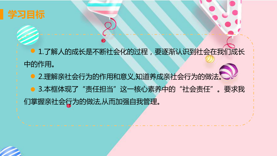 部编八年级上册道德与法治课件第一单元第一课第二框在社会中成长.pptx_第3页