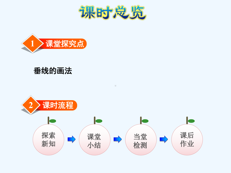 苏教版四年级数学上册第8单元第5课时-垂线的画法课件.pptx_第3页