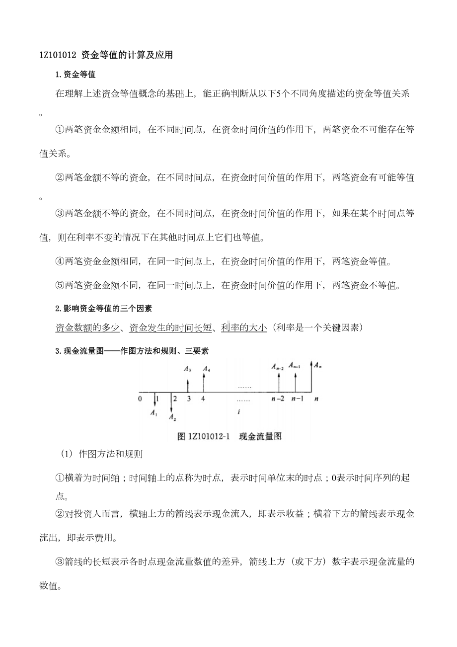 一建工程经济最全笔记必过宝典(DOC 83页).docx_第3页