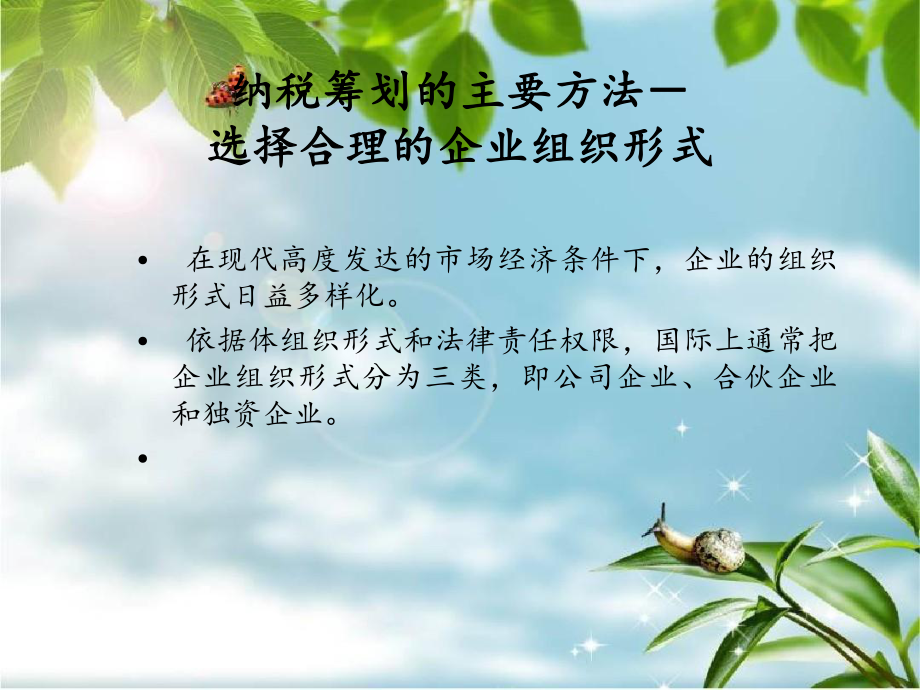 纳税筹划的条件与方法课件.ppt_第1页