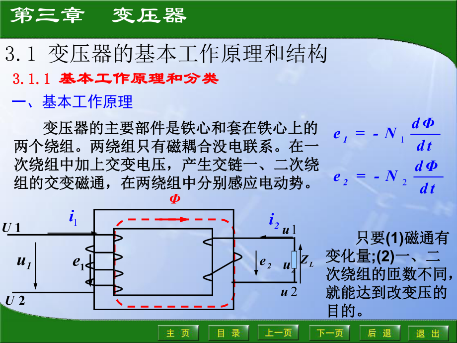 电力变压器的基本工作原理和结构课件.ppt_第2页