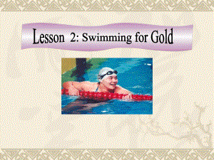 lesson2 swimming for gold.ppt