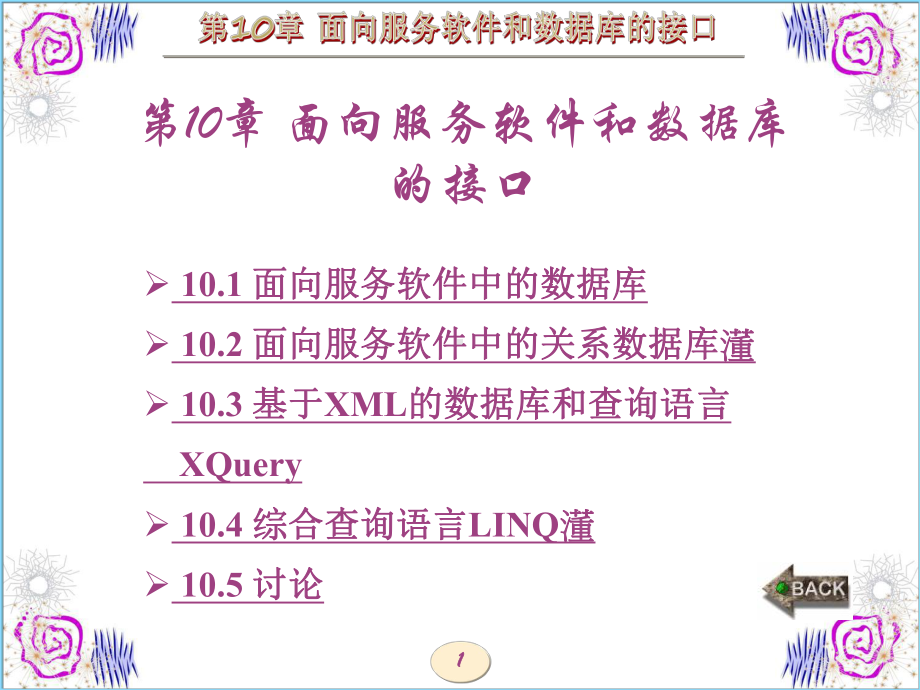 第10章-面向服务软件和数据库的接口课件.ppt_第1页