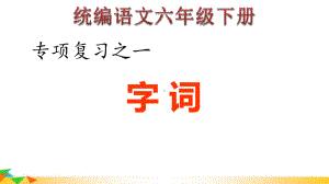 统编六年级下册语文期末专项复习6大专项(人教部编版)单击有答案课件.ppt