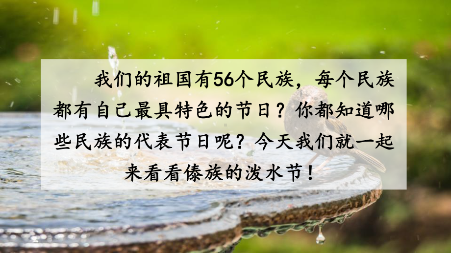 统编教材部编人教版二年级上册语文优质课件-17-难忘的泼水节.pptx_第1页