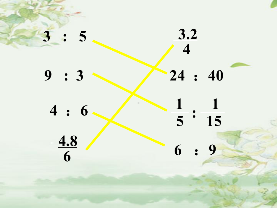 苏教版六年级数学下册课件比例的意义和基本性质.ppt_第3页