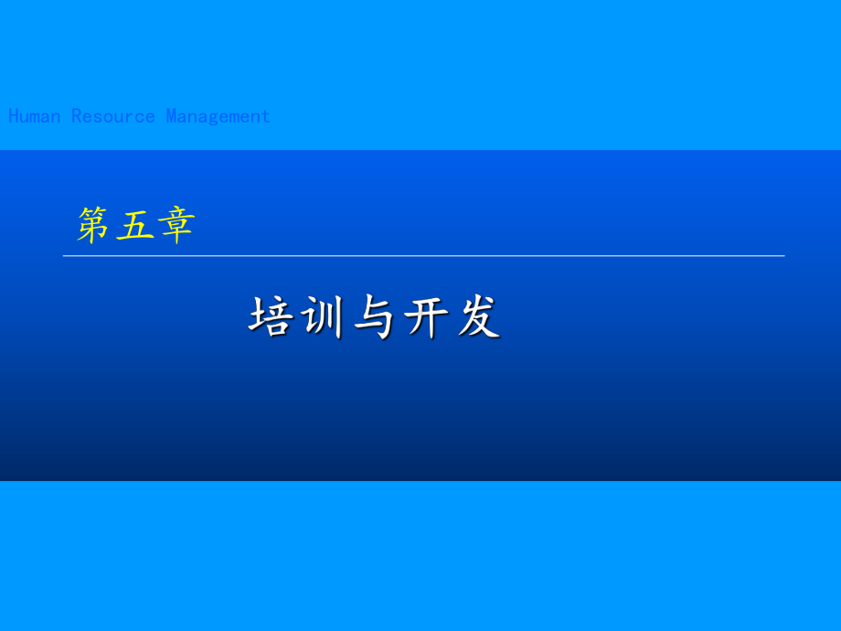 第五章开发与培训课件.ppt_第1页