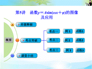 第5讲-函数y=asinωx+φ的图像及应用课件.ppt