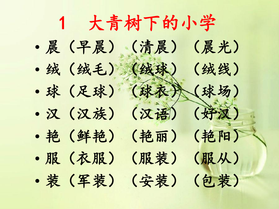 部编本人教版三年级语文上册课件部编语文三上生字组词课件.pptx_第2页