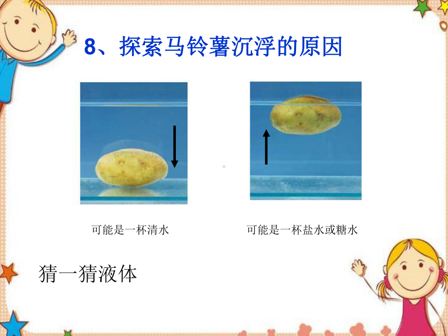 科学探索马铃薯沉浮的原因教学课件《教科版》五年级下学期.pptx_第1页