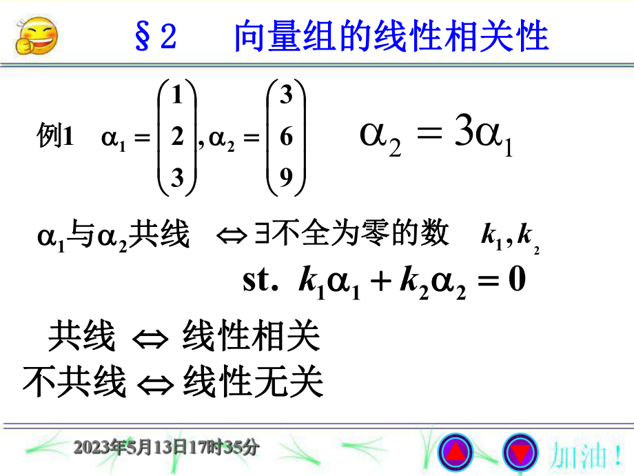 线性代数课件4-2向量组的线性相关性资料.ppt_第2页