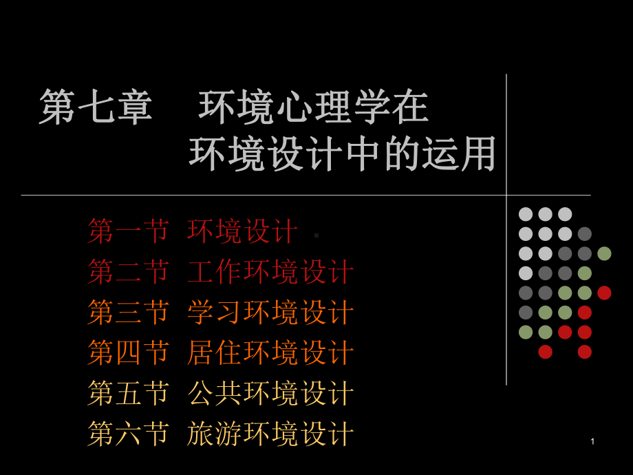 环境心理学在建筑设计中的运用资料课件.ppt_第1页