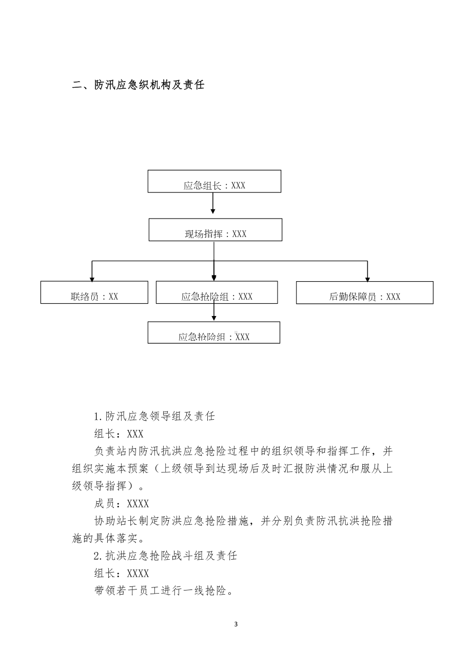 加油站防汛专项应急预案模版(DOC)(DOC 18页).doc_第3页