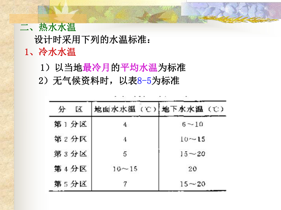 第8章建筑内部热水供应系统的计算课件.ppt_第2页