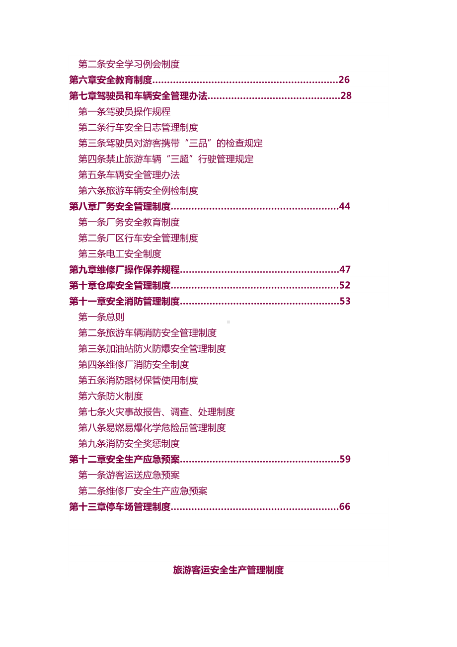 （5A文）旅游客运安全生产管理制度汇编(DOC 39页).doc_第2页