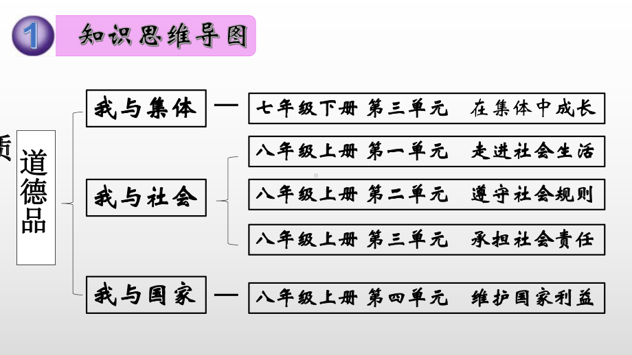 部编版2020届道德和法治中考知识点专项复习道德品质模块：-我在集体、社会和国家当中-(共P课件.pptx_第2页