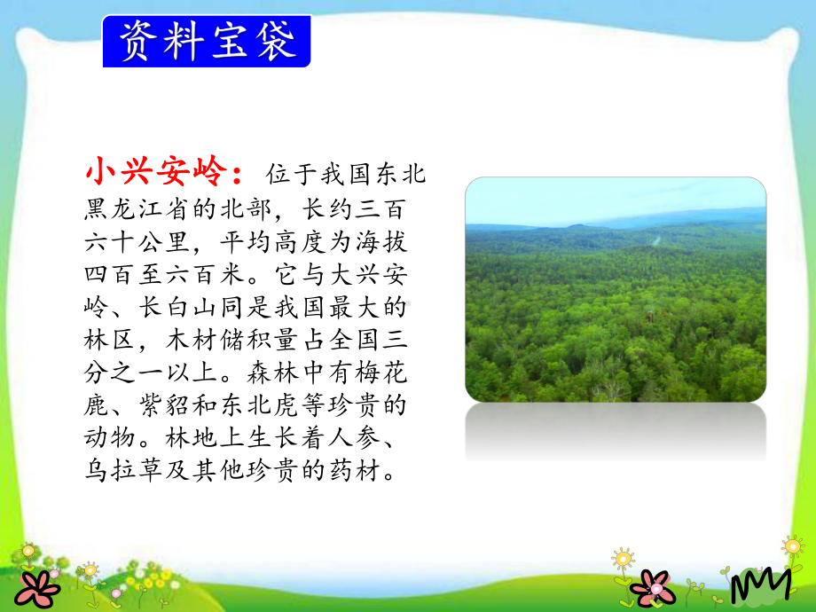 部编人教版语文三年级上册20课件美丽的小兴安岭课件.pptx_第3页