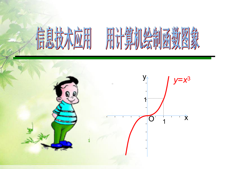 部编人教高中数学必修1《信息技术应用-用计算机绘制函数图象》课件-一等奖新名师优质课获奖比赛.ppt_第1页