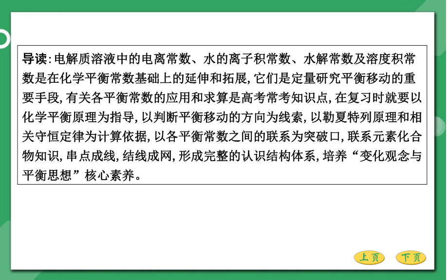 第八章-水溶液中的离子平衡素养提能四-四大平衡常数的相互关系及应用课件.pptx_第2页