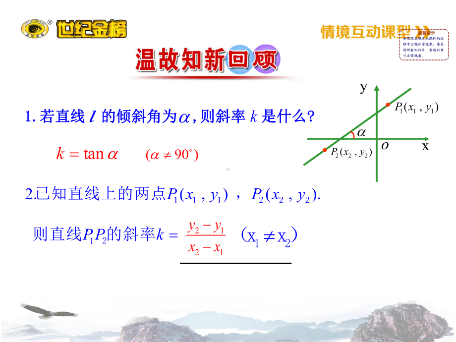 直线方程的点斜式完整版课件.ppt_第2页