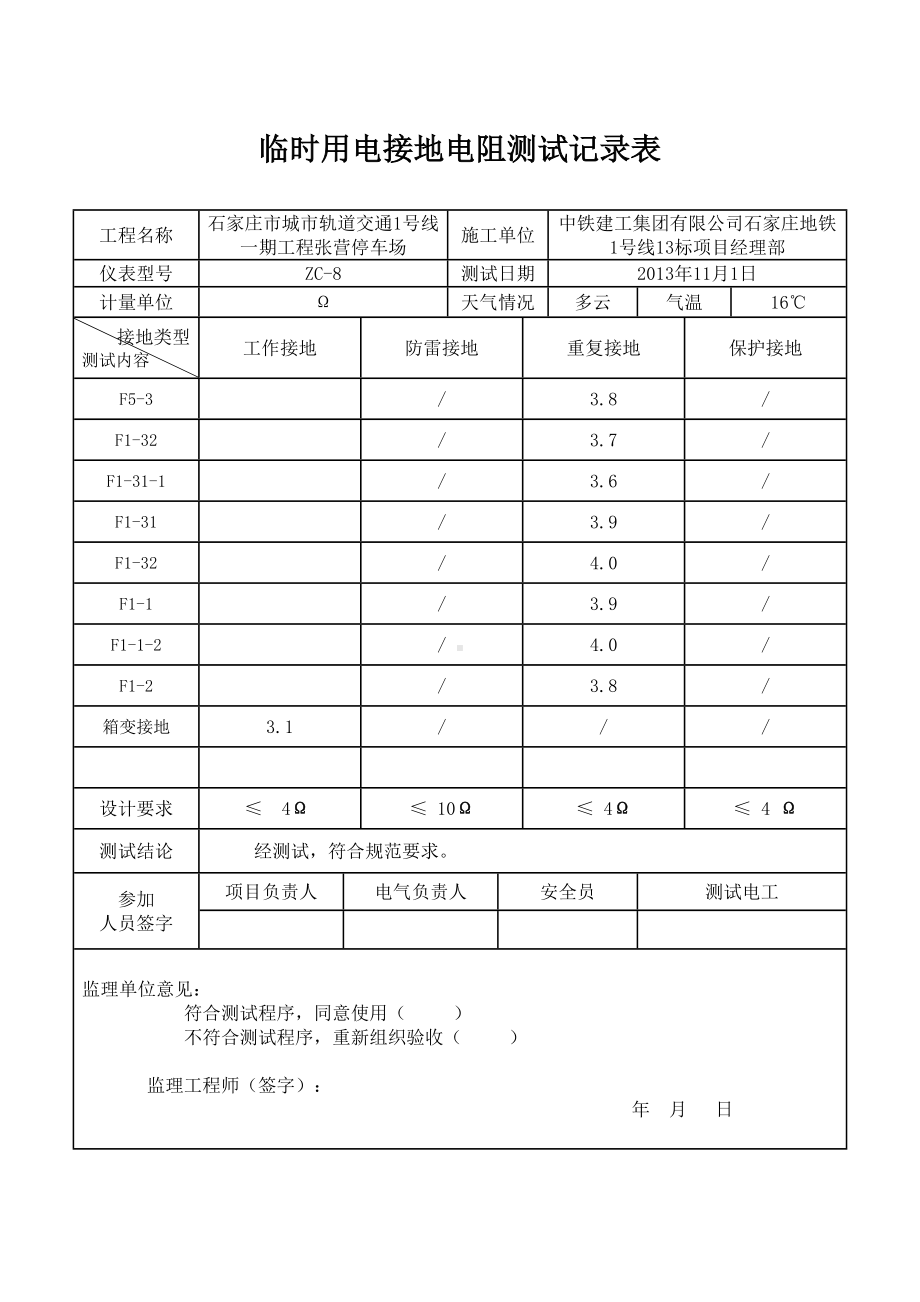 临时用电接地电阻测试记录文本表(DOC 9页).doc_第3页