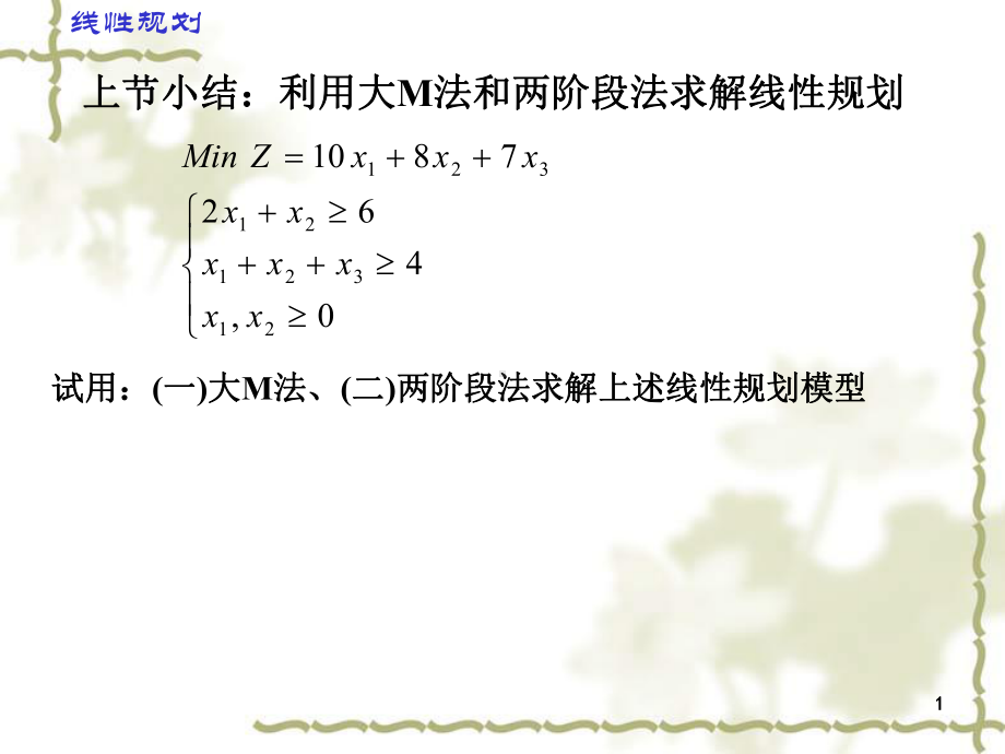 运筹学基础线性规划课件.ppt_第1页