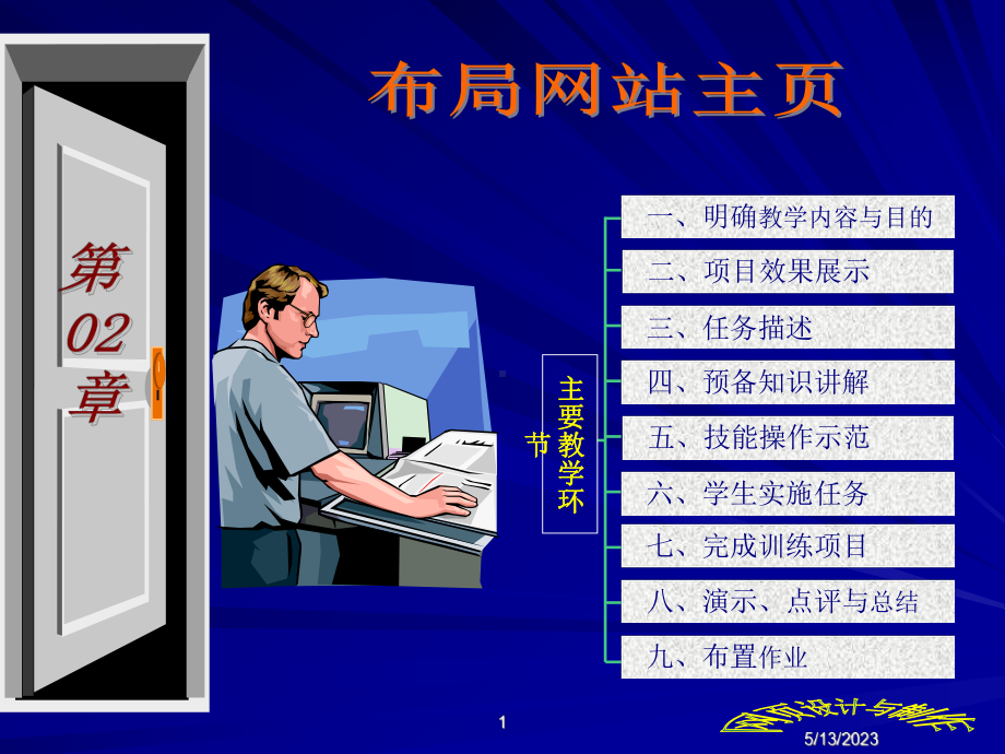 第02章：布局网站主页资料课件.ppt_第1页