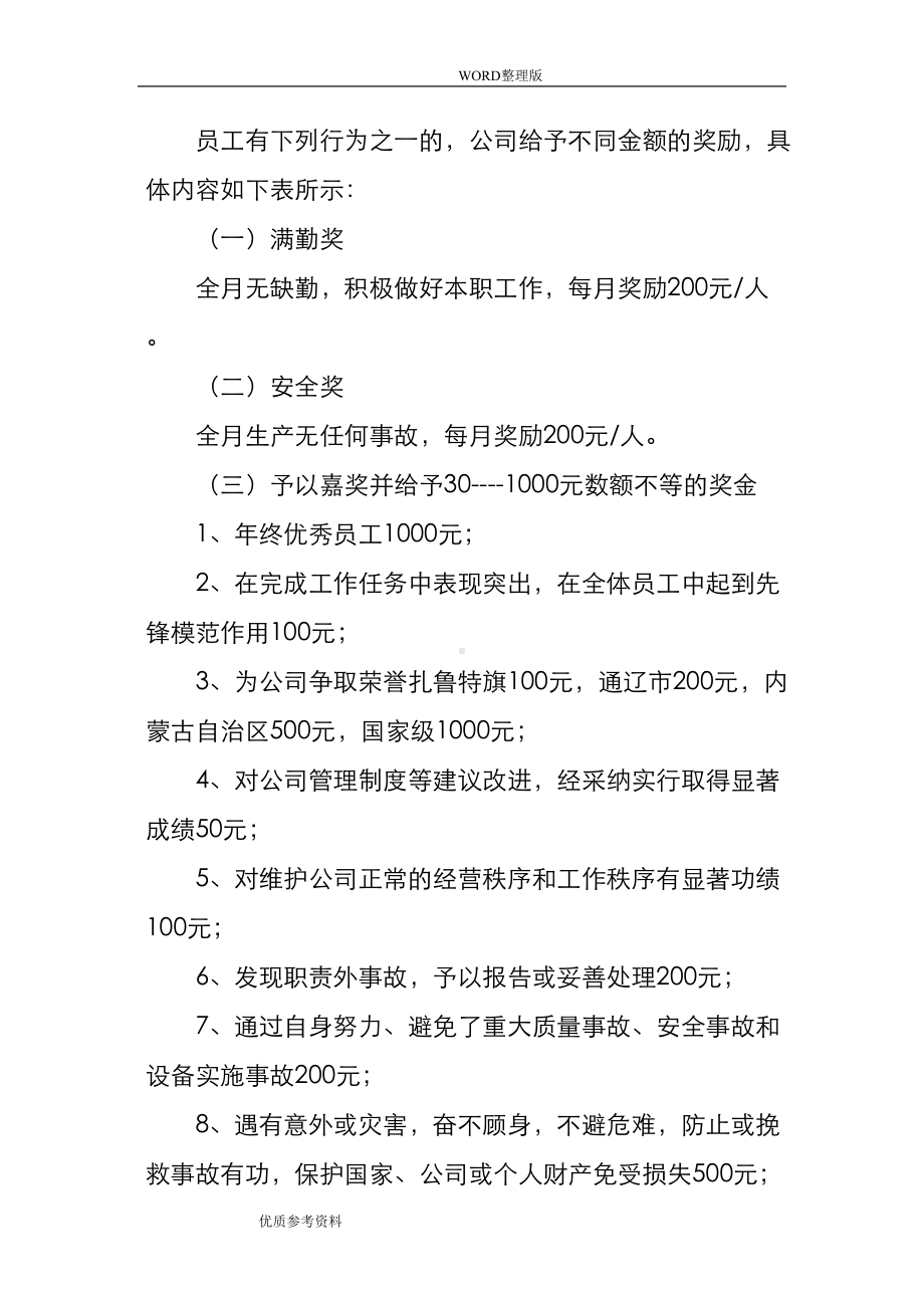 公司员工日常行为奖惩管理制度汇编(DOC 18页).doc_第3页