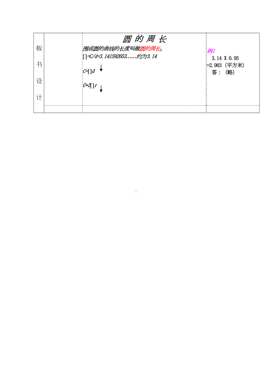 圆的周长教学设计方案(DOC 7页).doc_第3页