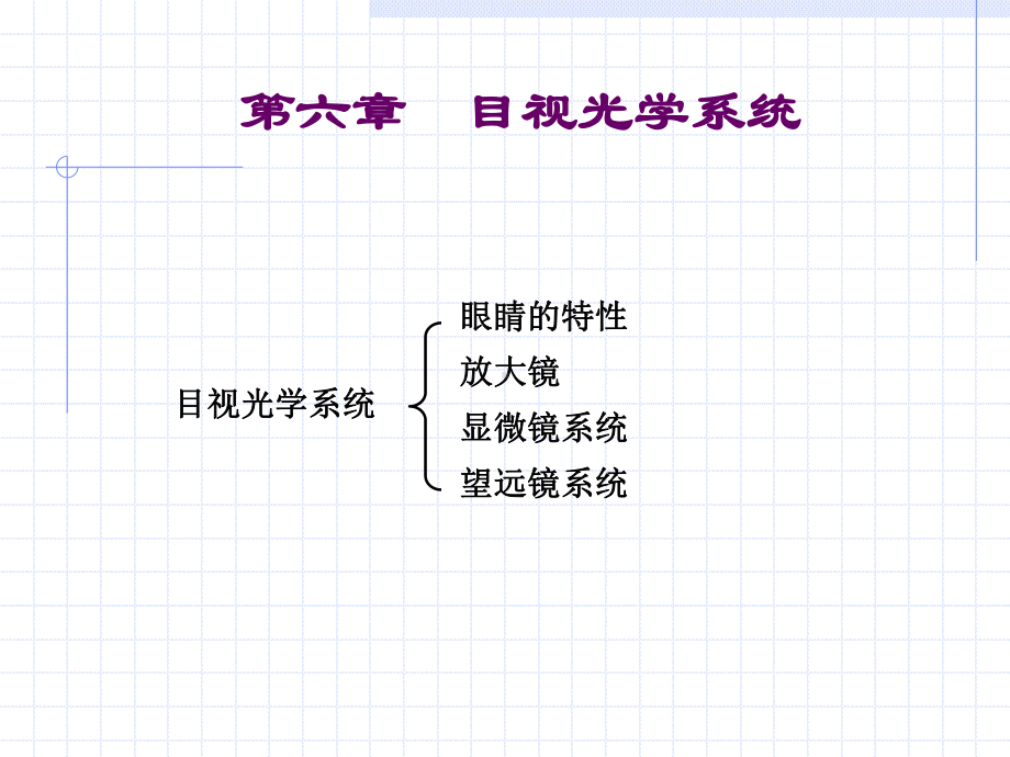 第六章：应用光学-目视光学系统课件.ppt_第1页