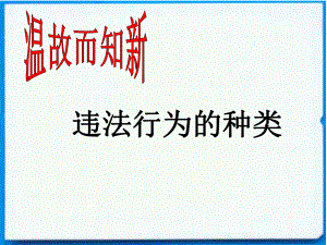 部编人教版初中八年级上册道德与法治《第五课做守法的公民：预防犯罪》公开课教学课件参考.ppt