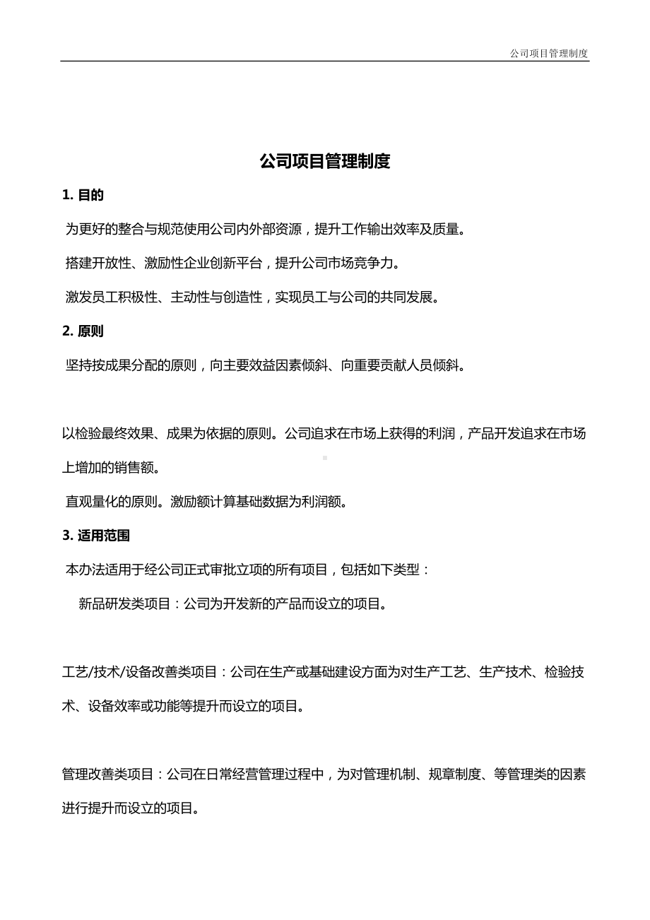 公司项目管理制度(DOC 13页).doc_第2页