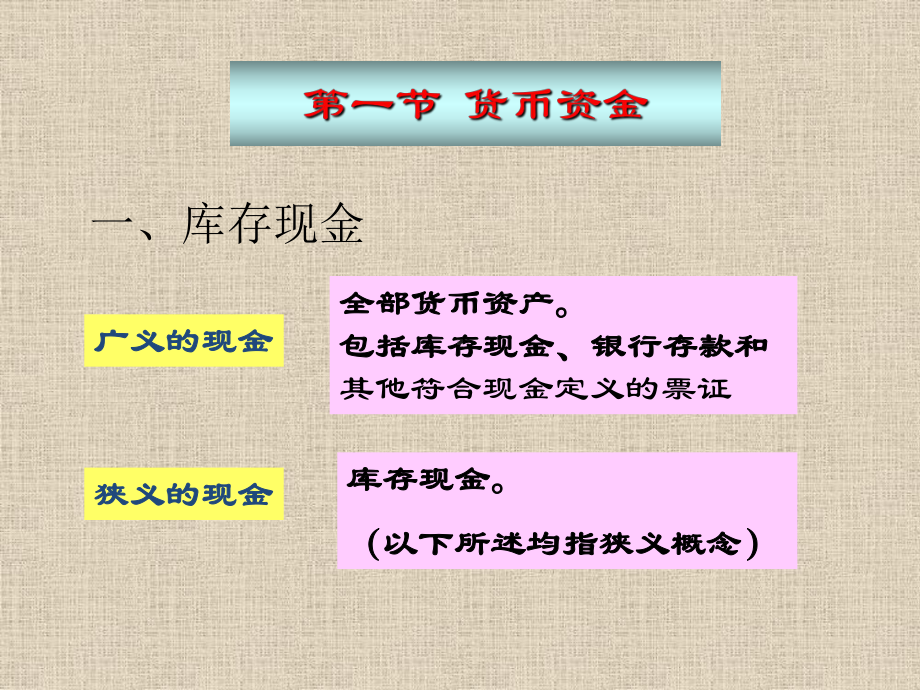 第二章-货币资金与交易性金融资产课件.pptx_第1页