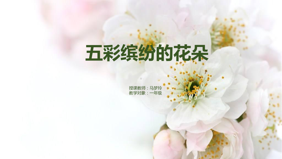 部编一年级下桂美《3-五彩缤纷的花朵》课件-一等奖新名师优质课获奖比赛公开下载.pptx_第2页