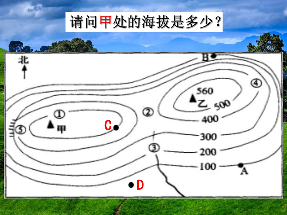 第二讲-等高线地形图相关高度的计算-课件.ppt_第2页