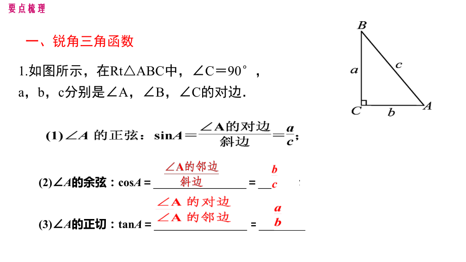 直角三角形的边角关系小结与复习课件.pptx_第2页